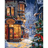 Набір для розпису по номерах Крамниця подарунків 40х50 см Ідейка KHO3659