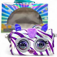 Сумочка інтерактивна Little Winking elf - Зебра, кліпає оченятами, музика MIC K1211