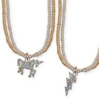 Great Pretenders Блискуче намисто з єдинорогом і блискавкою, арт. 86119 Great Pretenders 86119