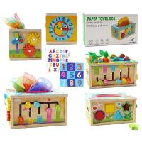 Логічна гра, дерев’яна (магнітна риболовля, серветки, геометричний сортер, шестерні, годинник) MIC C65627