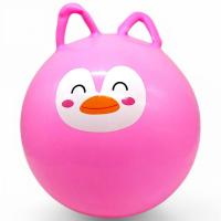 Мʼяч фітбол Звірята з вушками, 45 см (рожевий) MIC BT-PB-0219