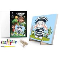 Картина по номерах на підставці Морячок (25х25 см) qbee QB900-010