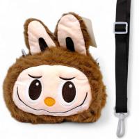 Мяка іграшка-сумочка LABUBU/ЛАБУБУ (РОЖЕВИЙ) MIC LB15701