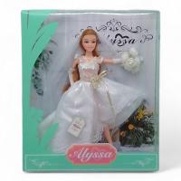 Лялька шарнірна Alyssa Наречена, 30 см MIC 26014/5