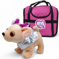 Мʼяка іграшка Собачка чихуахуа, гавкає (вид 3) MIC C50085