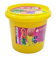 Набір креативної творчості "Кінетичний пісок" KidSand" KS-01-01 відро 1000г Жовтий