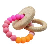 Прорізувач-брязкальце Дерев'яні кільця, вид 2 MiC WD20220235