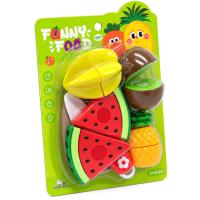 Ігровий набір продуктів на липучці Funny Food 228R5-10 з ножем та дощечкою