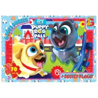 Пазли Веселі мопси + постер, 70 елем. Gtoys MD406