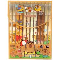 Ручка гелева Пиши-стирай синя Капібара 12 штук MIC 2027