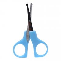 Дитячі манікюрні ножиці блакитні Mumlove №0715