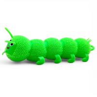 Іграшка-світяшка антистрес Гусениця (17 см) салатова MIC KA-23-1496