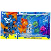 МʼЯКІ ПАЗЛИ 20 ЕЛЕМЕНТІВ (ЗИМОВІ ДИНОЗАВРИ) Dankotoys S20-10-01,02,03,04...16