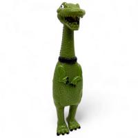 Гумова іграшка-пищалка Динозавр крикун (32 см), зелений MIC C66554