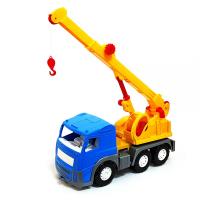 Машинка Автокран Акрос (синя) Colorplast 0572