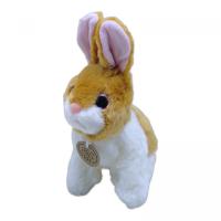 Мʼяка іграшка Зайчик-пухнастик (рудий) MIC K15256