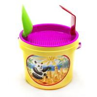 Набір для піску Панда (4 елем), жовтий Unika 0460