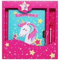 Набір із блокнотом на замочці Єдиноріг із зірочкою Malevaro 361957-BP