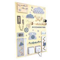 Розвиваюча іграшка для малюків Бізіборд TG100007, 60х40 см, Жовтий