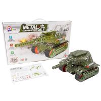 Конструктор металевий Танк, 540 деталей Технок 9307