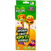 Зроби свої круті олівці TM Lovin Набір для творчості з повітряним пластиліном (СМАКОЛИКИ) Lovin 7000247