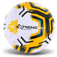 МʼЯЧ ФУТБОЛЬНИЙ №5, PU 400 ГР, БІЛО-ПОМАРАНЧЕВИЙ MIC FB25674