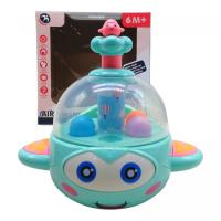 Дзиґа з кульками Літачок (бірюзовий) MIC BM1201