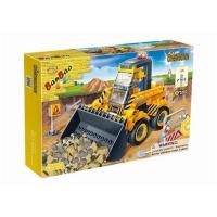 Конструктор Бульдозер, 103 дет BanBao 8539