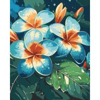 Картина за номерами Плюмерії 40х50 см Art Craft 13147-AC