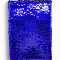 Блокнот Паєтки 80 аркушів, А5 (синій) MIC 249