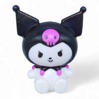 Сквіш антистрес аніме Sanrio. Kuromi/Куромі (10 см) MIC KA-23-1541