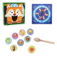 Настільна гра Погодуй мене: Лисичка (укр) Strateg 30347