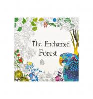 Розмальовка антистрес "The Enchanted Forest" COLOR-IT GDM-015, 12 аркушів