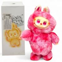 Інтерактивна іграшка ЛАБУБУ / LABUBU (МАЛИНОВИЙ) MIC M19522