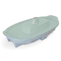 Дитяча пісочниця Корабель 03355/7, 140×72×40 см, з кришкою