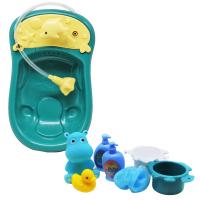 Ігровий набір Бегемотик у ванні, бірюзовий MIC BLS886-3