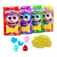 Кінетичний пісок Magic Sand, 1 кг (жовтий) Strateg 39404-5