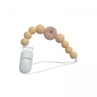 Силіконовий ланцюжок для пустушки ПОНЧИК Mega Zayka №0523