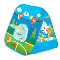 Намет-мішень, кульки для гри,  86 х 60 х 70 см, у сумці (синій) XINZE MR1262