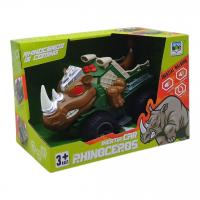 Джип-монстр Носоріг, світло, звук, на батарейках (коричневий) SENYUE TOYS SY200-11/12/13/14