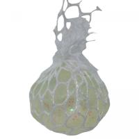 Іграшка-антистрес з блискітками Mesh Squish Ball: Ніжність (молочний) MIC KA-23-62