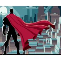 Картина за номерами Охорона нічного міста  Strateg SS6689