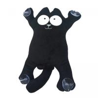 Мʼяка іграшка Кіт Саймон (28см) (ЧОРНИЙ) Копиця 00284-134