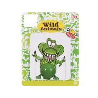 Іграшка заводна "Тварини" 2029A 14 см  Крокодил