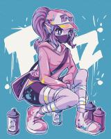 Картина за номерами. Art Craft "Style girl" 40 * 50 см 10218-AC