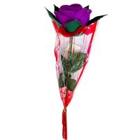 Світяшка Троянда 40 см (ФІОЛЕТОВА) MIC SV77