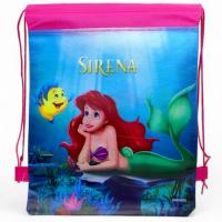 Сумочка (рюкзак тканинний) 36 см, русалочка MIC C57512