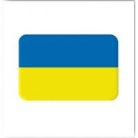 3D стікер Прапор України (ціна за 1 стікер) Tattooshka SX-71