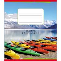 Зошит учнівський "Байдарки" 018-540017L-5 в лінію, 18 аркушів