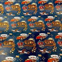 Папір подарунковий (100х70 см), 1 аркуш Експрес Удачі арт. 33-113